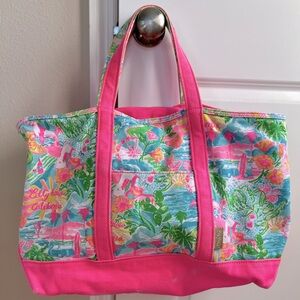 LILLY PULITZER MERCATO TOTE- CALIFORNIA